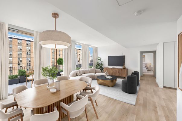 Dining room, Interior, Living room, Wood Texture Flooring