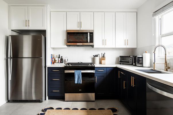 Interior, Kitchen, Stainless Steel Appliances