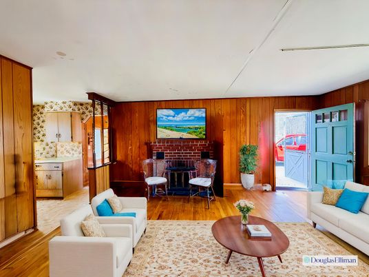 Fireplace, Interior, Living room, Wood Texture Flooring, Wooden Walls