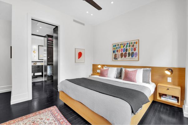 Bathroom, Bedroom, Interior, Recessed Lighting, Wood Texture Flooring