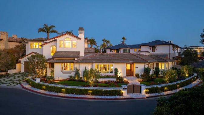 Exterior, Facade, Spanish Mediterranean