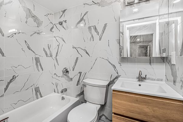 Bathroom, Interior, Marble Walls