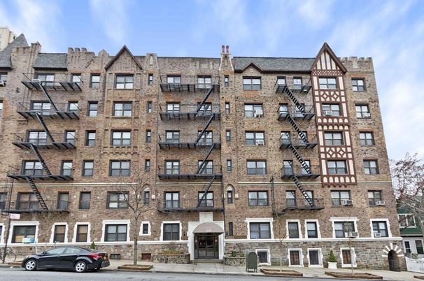 Exterior, Facade, Brick Facade, Condo Building