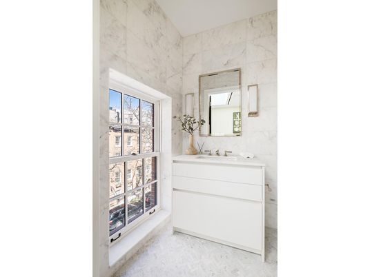 Bathroom, Interior, Marble Walls