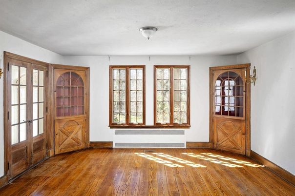 Empty room, Interior, Wood Texture Flooring