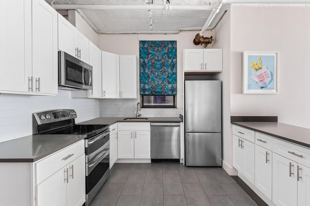 Interior, Kitchen, Stainless Steel Appliances