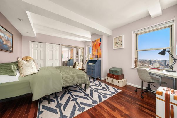 Bedroom, Home Office, Interior, Wood Texture Flooring