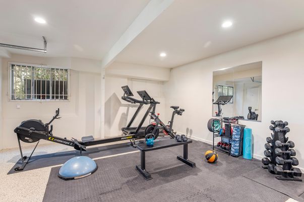Fitness Equipment, Interior, Recessed Lighting