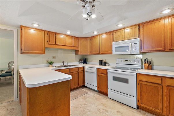 Interior, Kitchen, Recessed Lighting