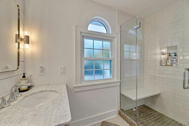 Bathroom, Glass Shower, Interior