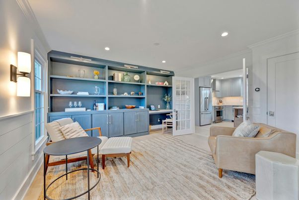 Interior, Kitchen, Living room, Recessed Lighting