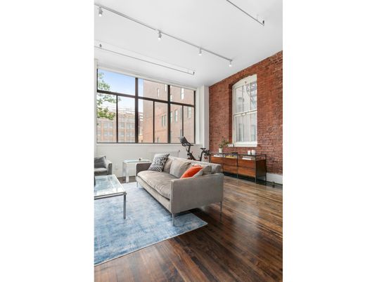 Interior, Living room, Stone Walls, Wood Texture Flooring