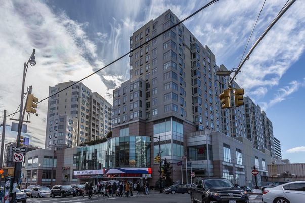 Exterior, Facade, Condo Building