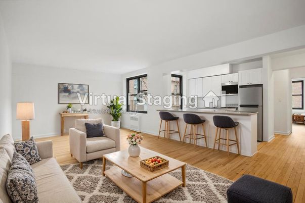 Interior, Kitchen, Living room, Stainless Steel Appliances, Wood Texture Flooring