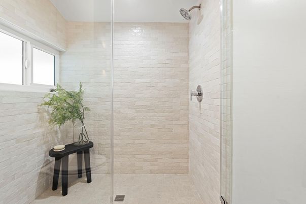 Bathroom, Glass Shower, Interior