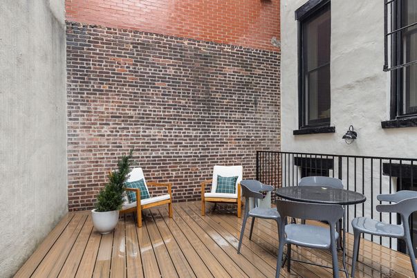 Exterior, Wood Texture Flooring