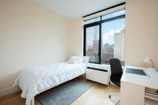 Bedroom, Home Office, Interior, Wood Texture Flooring