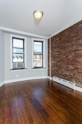 Empty room, Interior, Stone Walls, Wood Texture Flooring