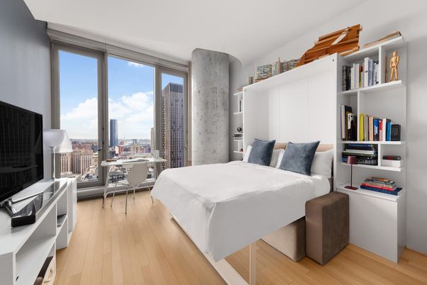 Bedroom, Home Office, Interior, Wood Texture Flooring