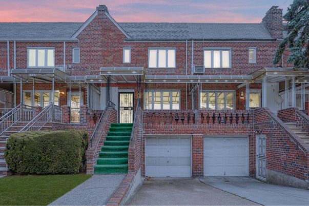 Attached, Exterior, Facade, Brick Facade, Rowhouse