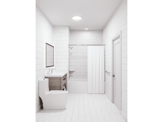 Bathroom, Free Standing Baths, Interior, Recessed Lighting