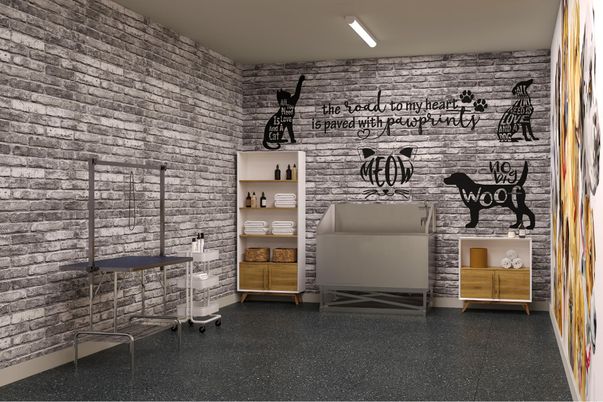 Interior, Stone Walls