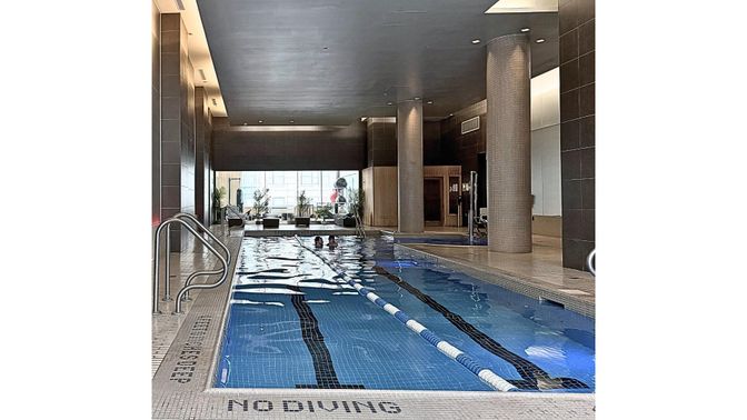 Interior, Pool, Recessed Lighting
