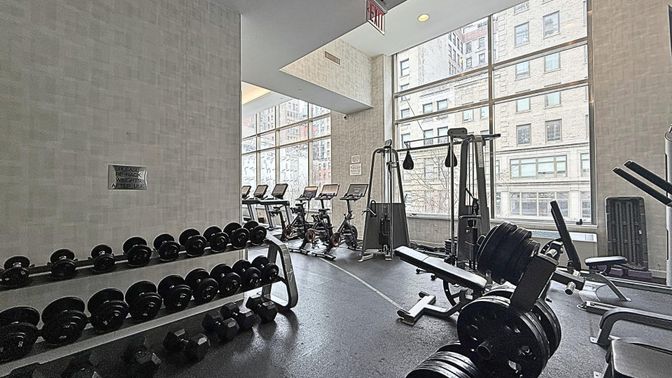 Fitness Equipment, Gym, Interior