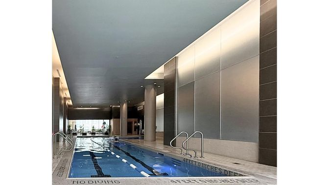 Interior, Pool, Recessed Lighting