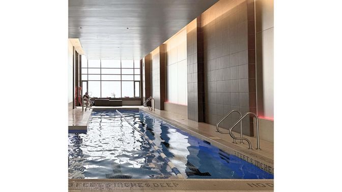 Interior, Pool, Recessed Lighting