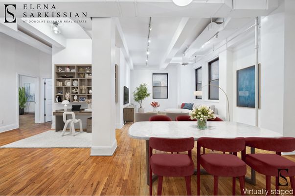 Dining room, Interior, Wood Texture Flooring