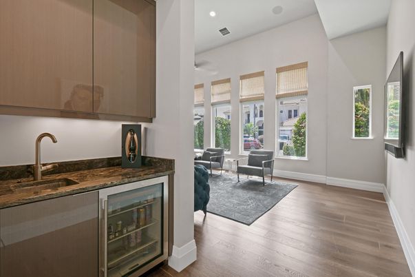 Interior, Recessed Lighting, Wood Texture Flooring