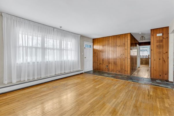 Empty room, Interior, Wood Texture Flooring, Wooden Walls