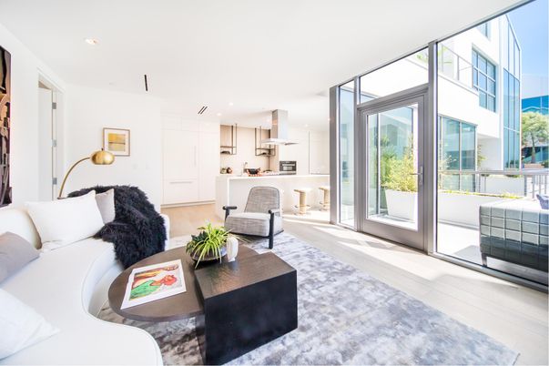 Interior, Kitchen, Living room, Recessed Lighting, Stainless Steel Appliances