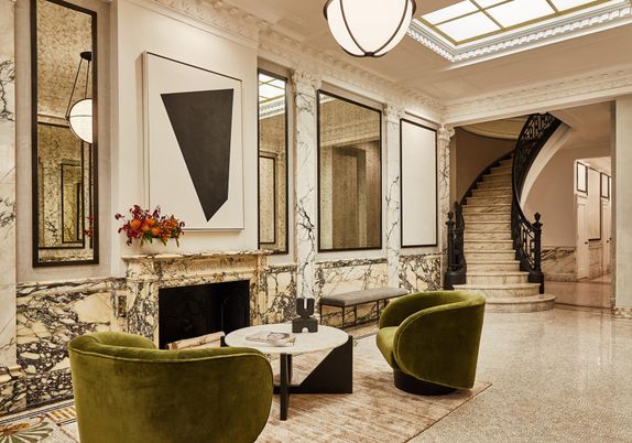 Fireplace, Interior, Living room, Pendant Lights