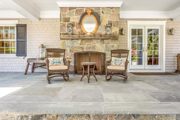 Exterior, Fireplace