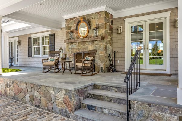 Exterior, Fireplace