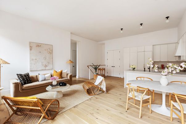 Dining room, Interior, Living room, Wood Texture Flooring