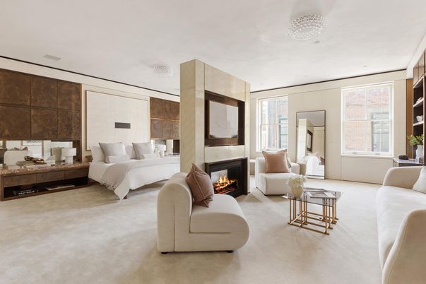Bedroom, Fireplace, Interior, Living room