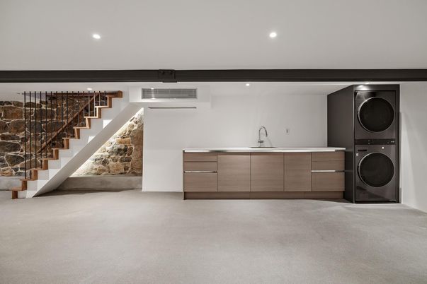 Interior, Recessed Lighting, Utility Closets, Washer