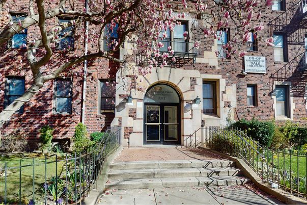 Exterior, Facade, Brick Facade, Brownstone