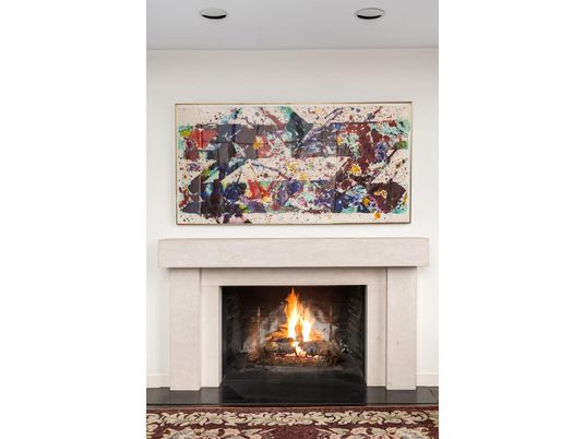 Fireplace, Interior, Recessed Lighting