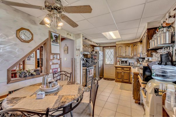 Dining room, Interior, Kitchen