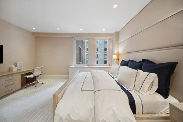 Bedroom, Home Office, Interior, Recessed Lighting