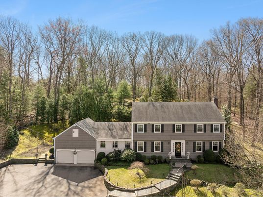 Attached, Detached Garage, Exterior, Facade, Georgian
