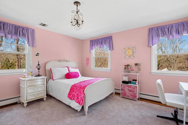 Bedroom, Chandelier, Interior
