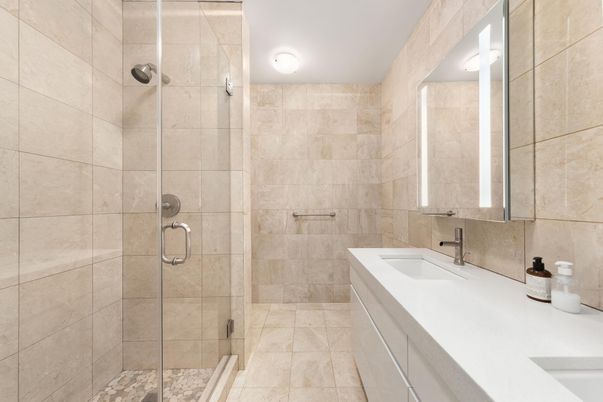 Bathroom, Glass Shower, Interior