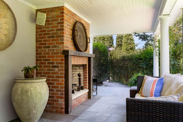 Exterior, Fireplace
