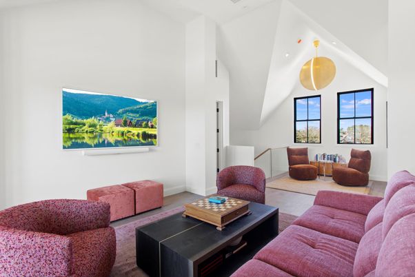 Interior, Living room, Pendant Lights, Recessed Lighting