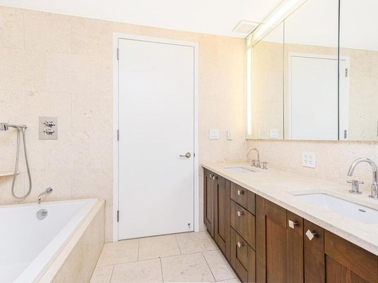 Bathroom, Dual Sink Vanities, Glass Shower, Interior